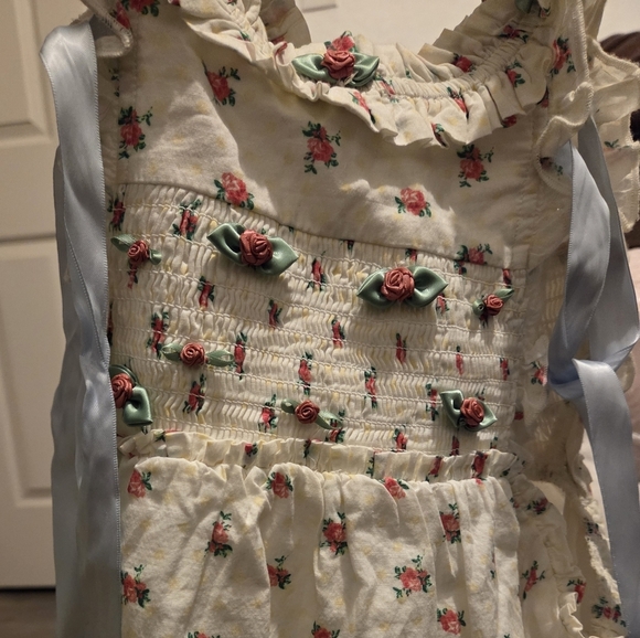 For Love And Lemons Tent Dress - Floral Print Dress - Picture 7 of 7